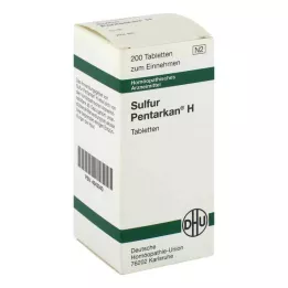 SULFUR PENTARKAN H Tabletten, 200 St