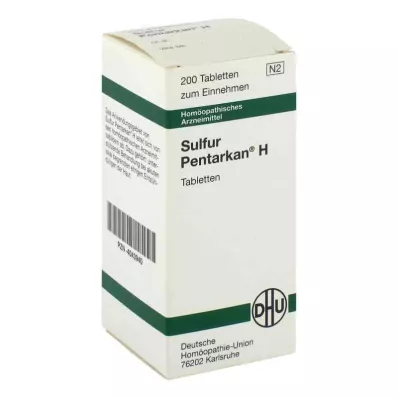 SULFUR PENTARKAN H Tabletten, 200 St