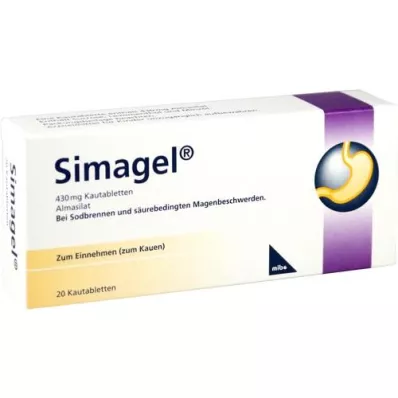 SIMAGEL Kautabletten, 20 St