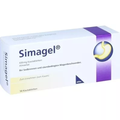 SIMAGEL Kautabletten, 50 St