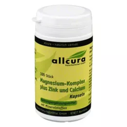 MAGNESIUM KOMPLEX m.Zink+Calcium Kapseln, 100 St