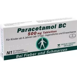 PARACETAMOL BC 500 mg Tabletten, 10 St
