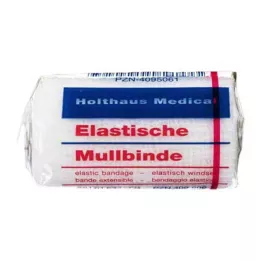 MULLBINDEN elastisch 6 cmx4 m, 1 St
