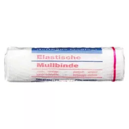 MULLBINDEN elastisch 12 cmx4 m, 1 St