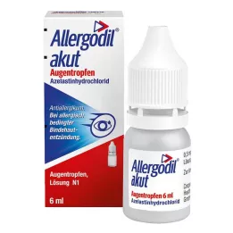 ALLERGODIL akut Augentropfen, 6 ml