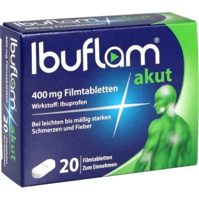 IBUFLAM akut 400 mg Filmtabletten, 20 St