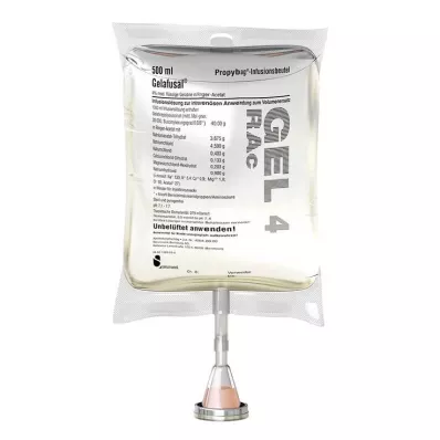GELAFUSAL PP-Btl. Infusionslösung, 10X500 ml