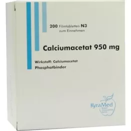 CALCIUMACETAT 950 mg Filmtabletten, 200 St