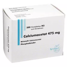 CALCIUMACETAT 475 mg Filmtabletten, 200 St
