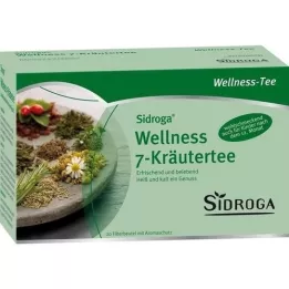 SIDROGA Wellness 7-Kräutertee Filterbeutel, 20X2.0 g