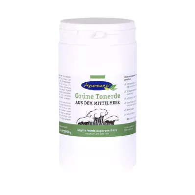 GRÜNE TONERDE Ayursana extra fein Pulver, 1 kg