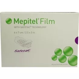 MEPITEL Film Folienverband 6x7 cm, 10 St