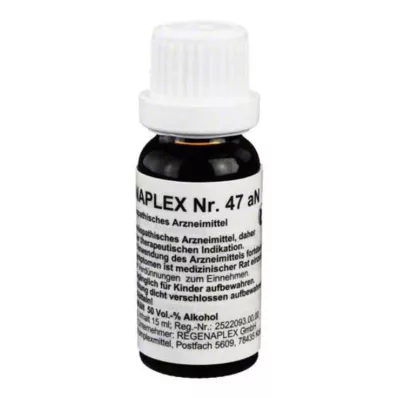 REGENAPLEX Nr.47 aN Tropfen, 15 ml REGENAPLEX Nr.47 aN Tropfen, 15 ml