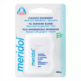 MERIDOL Flausch Zahnseide gewachst, 40 m