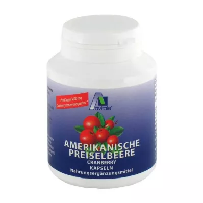 PREISELBEERE amerikanisch 400 mg Kapseln, 100 St