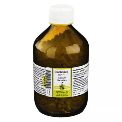 BIOCHEMIE 1 Calcium fluoratum D 6 Tabletten, 1000 St