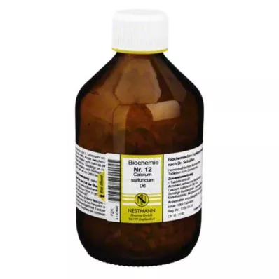 BIOCHEMIE 12 Calcium sulfuricum D 6 Tabletten, 1000 St