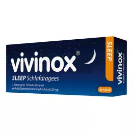 VIVINOX Sleep Schlafdragees überzogene Tab., 20 St
