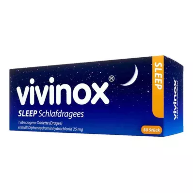 VIVINOX Sleep Schlafdragees überzogene Tab., 50 St VIVINOX Sleep Schlafdragees überzogene Tab., 50 St
