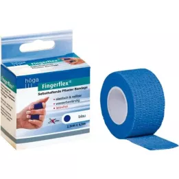 FINGERFLEX 2,5 cmx4,5 m blau latexfrei, 1 St