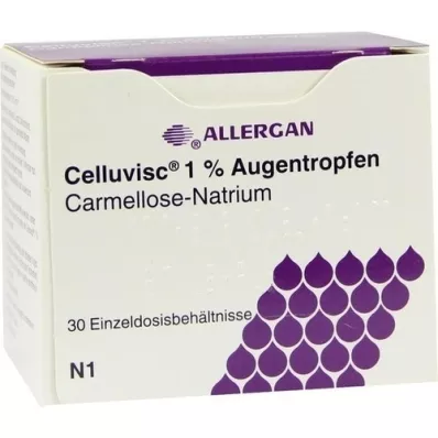 CELLUVISC 1% Augentropfen, 30X0.4 ml