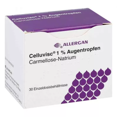 CELLUVISC 1% Augentropfen, 30X0.4 ml