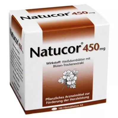 NATUCOR 450 mg Filmtabletten, 100 St NATUCOR 450 mg Filmtabletten, 100 St