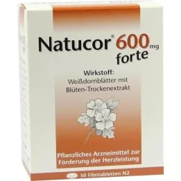 NATUCOR 600 mg forte Filmtabletten, 50 St
