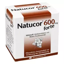 NATUCOR 600 mg forte Filmtabletten, 100 St