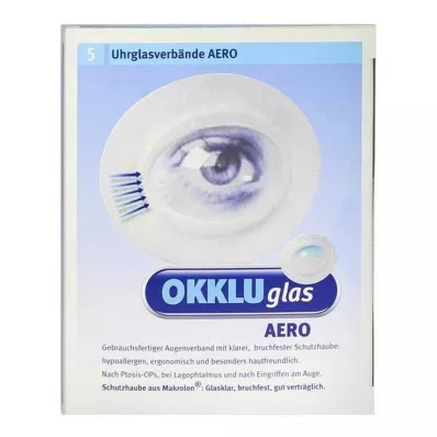 OKKLUGLAS Aero Uhrglasverband, 5 St