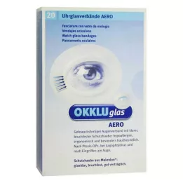 OKKLUGLAS Aero Uhrglasverband, 20 St