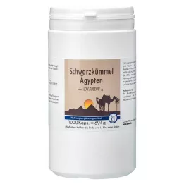 SCHWARZKÜMMEL ÄGYPTEN+E Kapseln, 1000 St