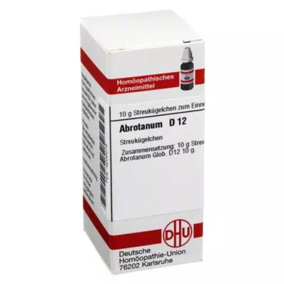 ABROTANUM D 12 Globuli, 10 g