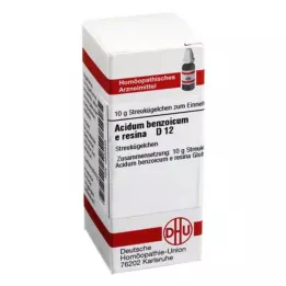 ACIDUM BENZOICUM E Resina D 12 Globuli, 10 g