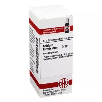ACIDUM FORMICICUM D 12 Globuli, 10 g