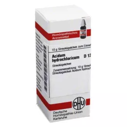 ACIDUM HYDROCHLORICUM D 12 Globuli, 10 g