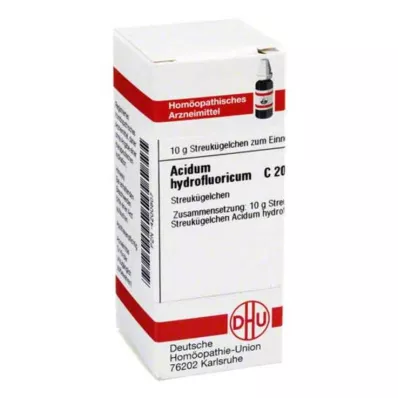 ACIDUM HYDROFLUORICUM C 200 Globuli, 10 g ACIDUM HYDROFLUORICUM C 200 Globuli, 10 g