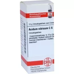 ACIDUM NITRICUM C 6 Globuli, 10 g