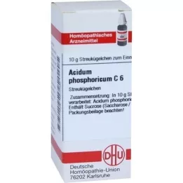 ACIDUM PHOSPHORICUM C 6 Globuli, 10 g