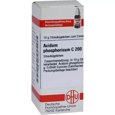 ACIDUM PHOSPHORICUM C 200 Globuli, 10 g