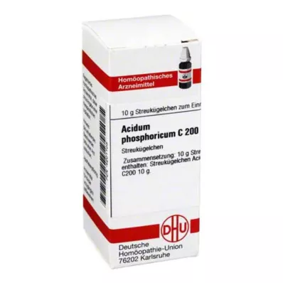 ACIDUM PHOSPHORICUM C 200 Globuli, 10 g