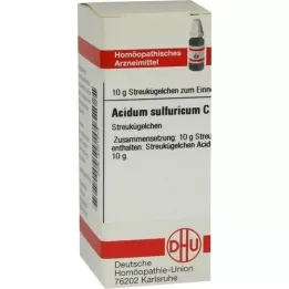 ACIDUM SULFURICUM C 30 Globuli, 10 g