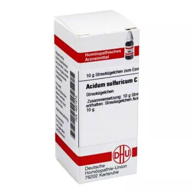 ACIDUM SULFURICUM C 30 Globuli, 10 g