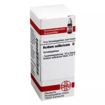 ACIDUM SULFURICUM D 12 Globuli, 10 g