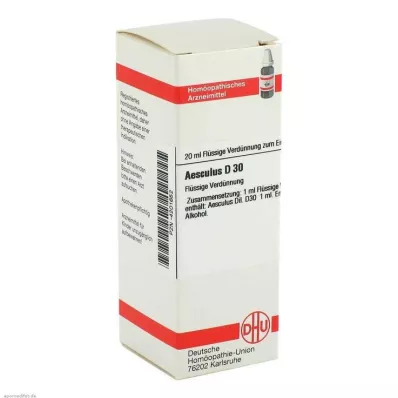 AESCULUS D 30 Dilution, 20 ml