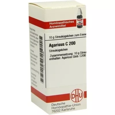 AGARICUS C 200 Globuli, 10 g