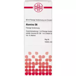 ALUMINA D 6 Dilution, 50 ml