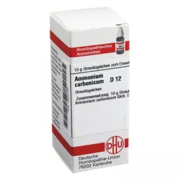 AMMONIUM CARBONICUM D 12 Globuli, 10 g