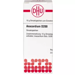 ANACARDIUM D 200 Globuli, 10 g