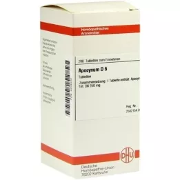 APOCYNUM D 6 Tabletten, 200 St